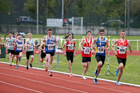 Boys under-15s 1500 metres, 2019 North Eastern Track and Field Champs., Middlesbrough. Photo:  David T. Hewitson/Sports for All Pics